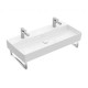 Vannas istabas izlietne Villeroy & Boch Memento 2.0, 100x47cm, TitanCeram keramika, Balta 4A22A401 Vannas istabas izlietne Villeroy & Boch Memento 2.0, 100x47cm, TitanCeram keramika, Balta 4A22A401