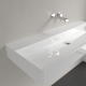 Vannas istabas izlietne Villeroy & Boch Memento 2.0. 120x47cm,TitanCeram keramika ar CeramicPlus apdari, Balta 4A22CFR1 Vannas istabas izlietne Villeroy & Boch Memento 2.0. 120x47cm,TitanCeram keramika ar CeramicPlus apdari, Balta 4A22CFR1