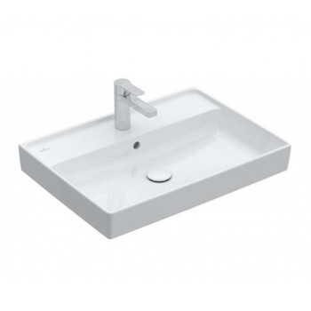 Vannas istabas izlietne Villeroy & Boch Collaro 60x47cm TitanCeram keramika, Balta 4A336001