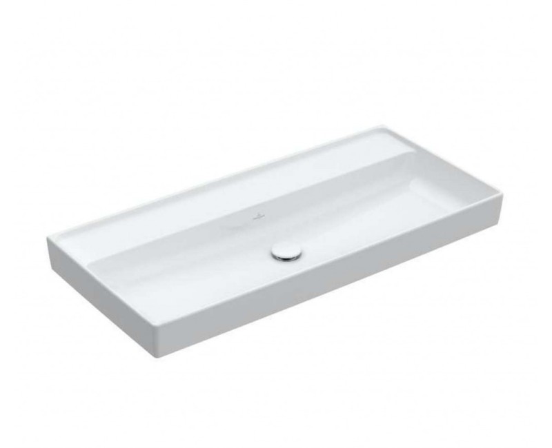 Раковина для ванной Villeroy & Boch Collaro 100x47 см TitanCeram керамика, белый 4A33A301