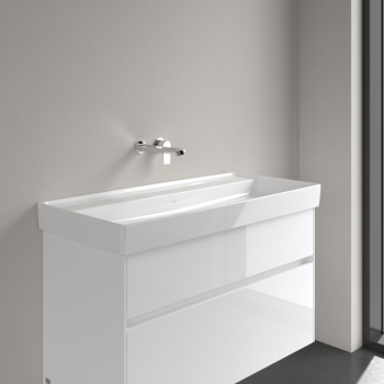 Vannas istabas izlietne Villeroy & Boch Collaro 100x47cm TitanCeram keramika, Balta 4A33A301