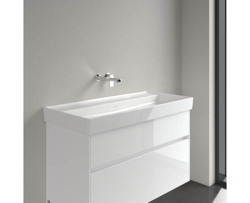 Раковина для ванной Villeroy & Boch Collaro 100x47 см TitanCeram керамика, белый 4A33A301
