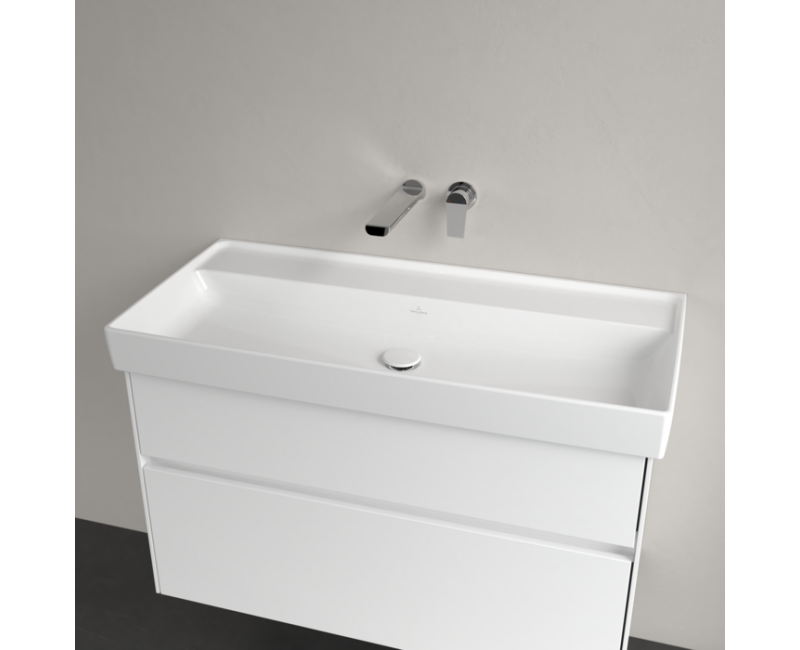 Раковина для ванной Villeroy & Boch Collaro 100x47 см TitanCeram керамика, белый 4A33A301