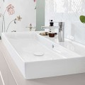 Vannas istabas izlietne Villeroy & Boch Collaro 100x47cm TitanCeram keramika ar CeramicPlus apdari, Balta 4A33A5R1