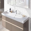 Vannas istabas izlietne Villeroy & Boch Collaro 120x47cm, TitanCeram keramika ar CeramicPlus apdari, balta 4A33C5R1