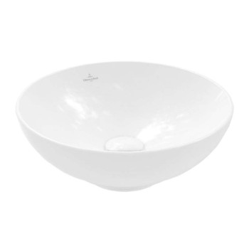 Vannas istabas izlietne Villeroy & Boch Loop&Friends D38cm uz virsmas, Balta