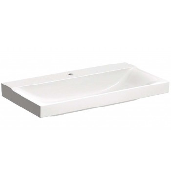 Vannas istabas izlietne Geberit Xeno 2 ar KeraTect 90x48cm Balta 500.531.01.1