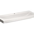 Vannas istabas izlietne Geberit Xeno 2 ar KeraTect 120x48cm Balta 500.551.01.1