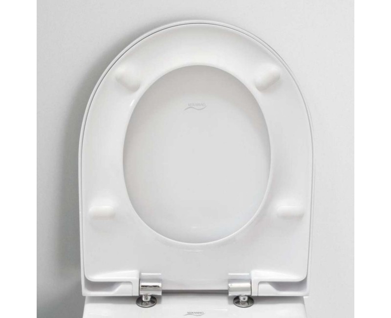 Poda vāks Geberit Acanto ar SoftClose Balts 500.660.01.2