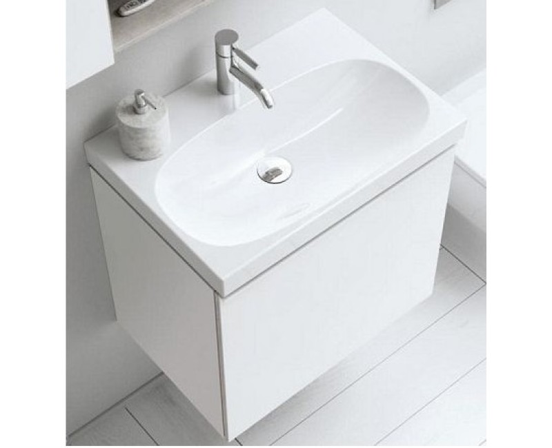 Шкафчик под раковиной Geberit Acanto 45 см (без раковины) Белый 500.608.01.2