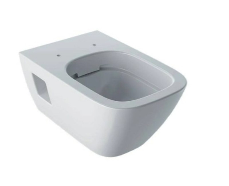 Подвесной унитаз Geberit Selnova Square Rimless Без крышки 501.546.01.1