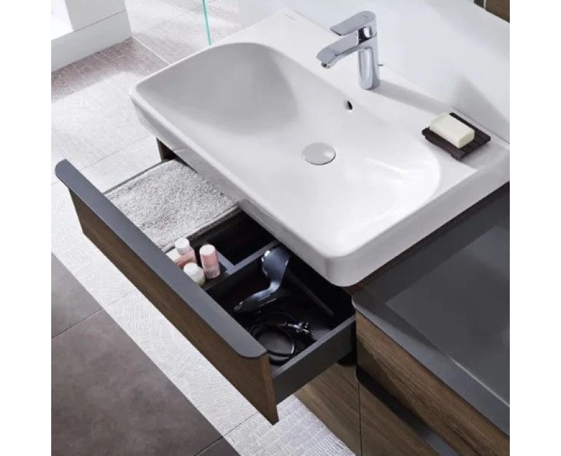 Раковина для ванной комнаты Selnova Smyle 60x48 см (без перелива) Белая 501.732.00.1