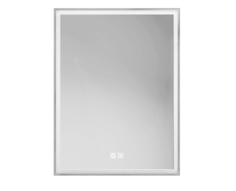 Vannas istabas spogulis Kielle Idolio ar LED apgaismojumu un apsildi, 60x80cm 50324001