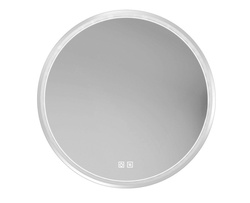 Зеркало для ванной Kielle Idolio со LED подсветкой и подогревом, D80см 50324003