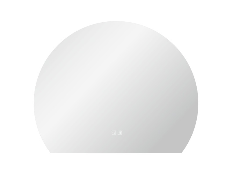 Зеркало для ванной Kielle Idolio со LED подсветкой и подогревом, D100см 50324091