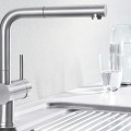 Смеситель для кухни Blanco LINUS-S Выдвижной Хром 512402