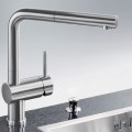 Смеситель для кухни Blanco LINUS-S Выдвижной Хром 512402
