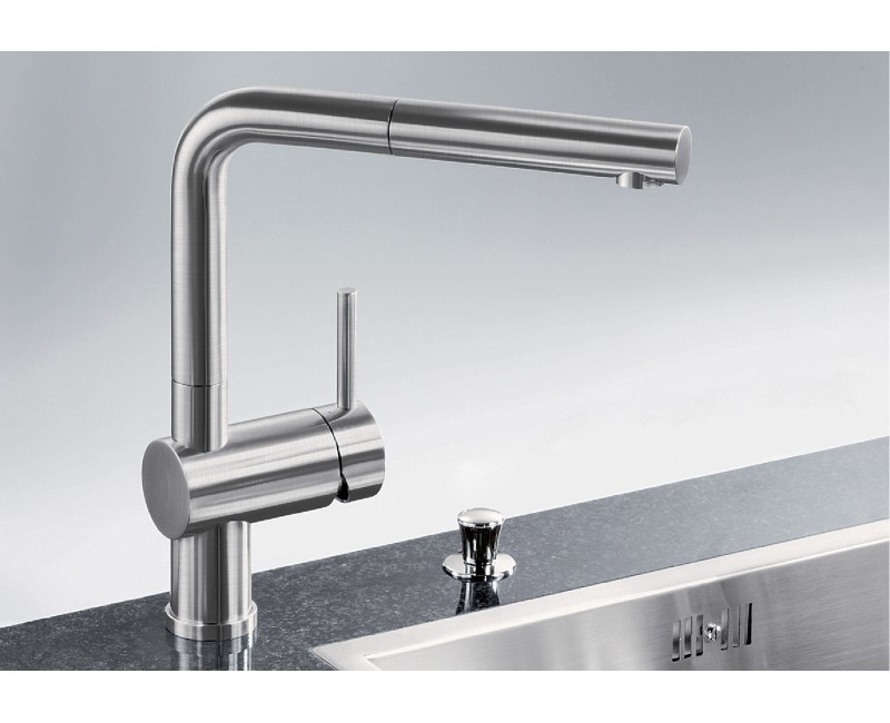 Смеситель для кухни Blanco LINUS-S Выдвижной Хром 512402