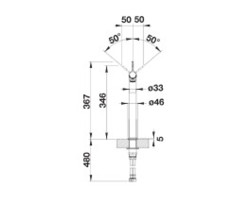 Virtuves maisītās Blanco VONDA Stainless steel 518435