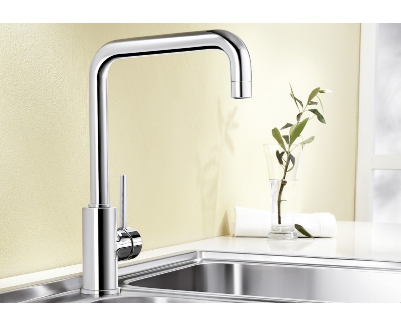 Virtuves maisītās Blanco Mili Balts Matēts/Hromēts 519413