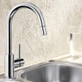Смеситель для кухни Blanco Выдвижной MIDA-S Хром 521454