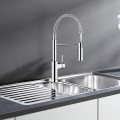Смеситель для кухни Blanco CATRIS-S с гибким изливом Хром 521476