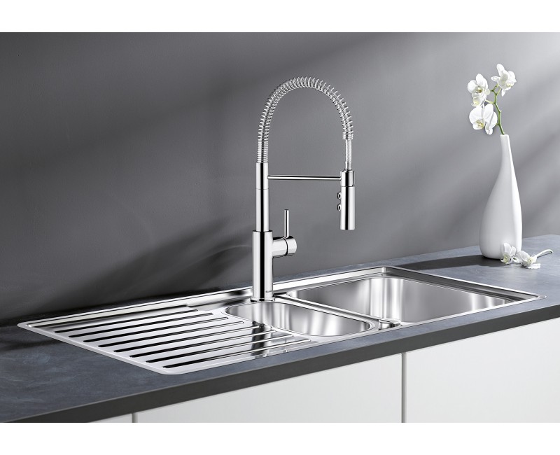 Смеситель для кухни Blanco CATRIS-S с гибким изливом Хром 521476