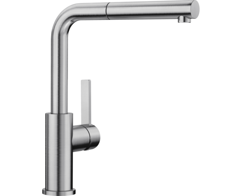 Смеситель для кухни Blanco LANORA-S выдвижной Нержавеющая сталь 523123