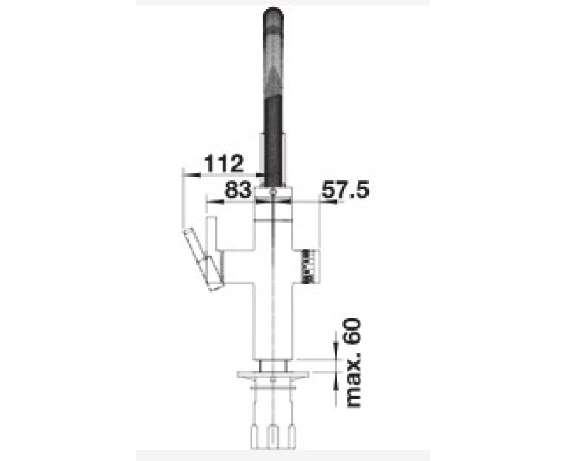 Смеситель для кухни Blanco EVOL-S Pro с фильтром PVD сталь 526311