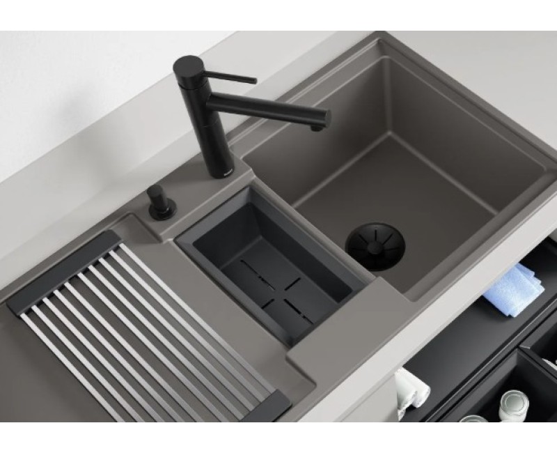 Смеситель для кухни Blanco ALTA II Черный Матовый 527538