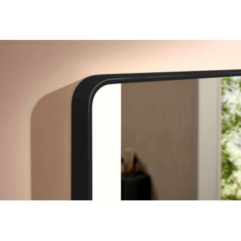 Vannas istabas spogulis Hansgrohe Xarita Lite Q ar LED apgaismojumu, 70x60cm, Melns matēts  54957670