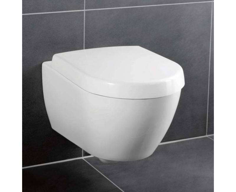 Piekaramais pods Villeroy & Boch Subway 2.0 Aquareduct ar CeramicPlus bez vāka balts 560010R1