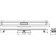 Dušas kanāls Hansgrohe uBox universal CS 1200mm H=57mm 56021180 Dušas kanāls Hansgrohe uBox universal CS 1200mm H=57mm 56021180