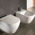 Подвесной унитаз Villeroy & Boch Subway 2.0 DirectFlush Rimless без крышки белый