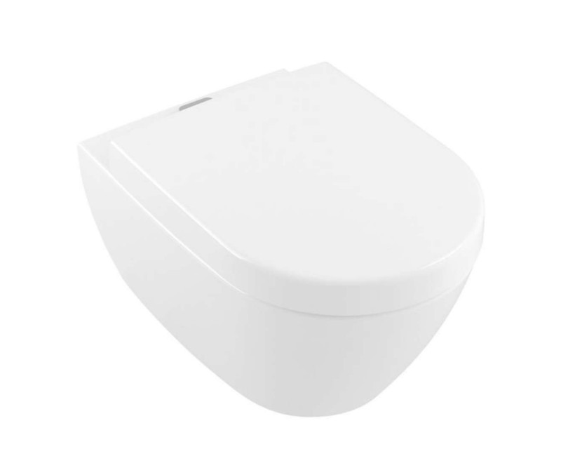 Подвесной унитаз Villeroy & Boch Subway 2.0 AntiBac с CeramicPlus Rimless без крышки белый