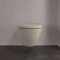 Подвесной Унитаз Villeroy & Boch Subway 2.0 DirectFlush Rimfree AquaReduct смыв, CeramicPlus, цвет миндаля 5614R0AM