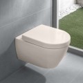 Подвесной унитаз Villeroy & Boch Subway 2.0 DirectFlush, CeramicPlus, Rimfree без крышки Pergamon