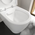 Tualetes pods Villeroy & Boch Avento DirectFlush Rimfree AquaReduct skalošana, CeramicPlus, Bez Tvernes, Bez vāka, Balts 5644R0R1