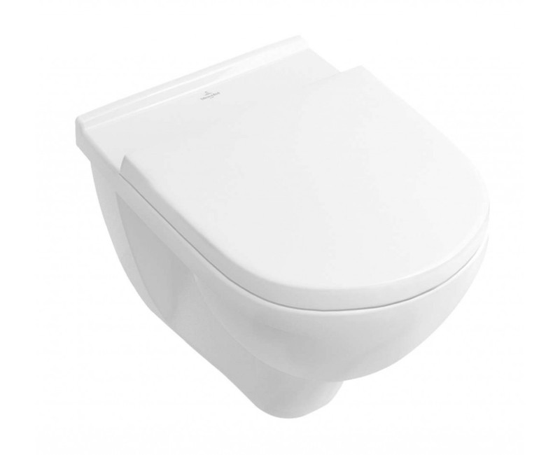 Подвесной унитаз Villeroy & Boch O.novo без крышки белый
