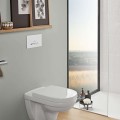 Piekaramais pods Villeroy & Boch O.novo AntiBac , CeramicPlus DirectFlush Rimfree Skalošana AquaReduct, Bez vāka, Balts 5660R0T2