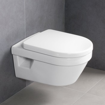 Подвесной унитаз Villeroy & Boch Architectura Rimless с крышкой 5684HRR1