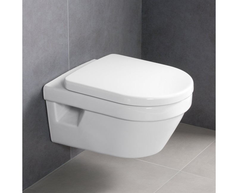 Подвесной унитаз Villeroy & Boch Architectura Rimless с крышкой 5684HRR1