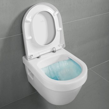 Подвесной унитаз Villeroy & Boch Architectura Rimless с крышкой 5684HRR1