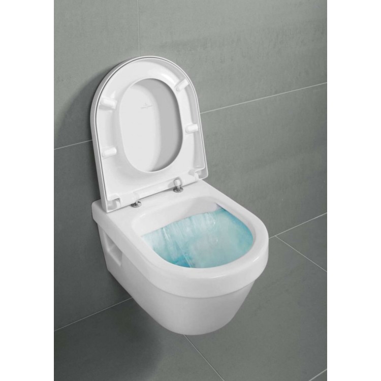 Piekaramais pods Villeroy & Boch Architectura AntiBac , CeramicPlus DirectFlush Rimfree Skalošana AquaReduct, Bez vāka, Balts 5684R0T2 Piekaramais pods Villeroy & Boch Architectura AntiBac , CeramicPlus DirectFlush Rimfree Skalošana AquaReduct, Bez vāka, Balts 5684R0T2