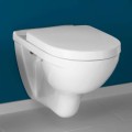 Подвесной унитаз Villeroy & Boch O.novo DirectFlush Rimfree AquaReduct смыв с крышкой SoftClose, белый 5688HR01