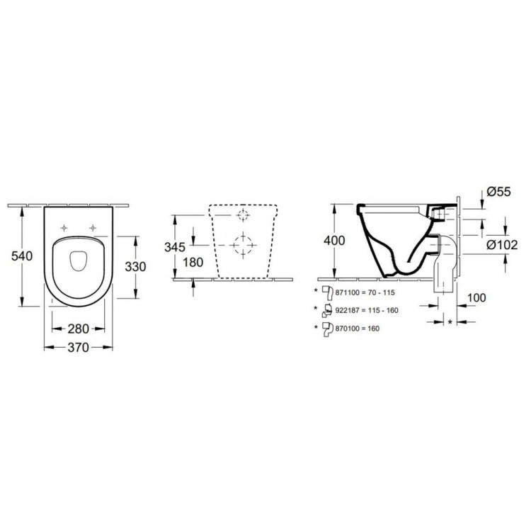 Piekaramais pods Villeroy & Boch Architectura CeramicPlus DirectFlush Rimfree Skalošana AquaReduct, vāks ar SoftClose, Balts 5690R0R1 Piekaramais pods Villeroy & Boch Architectura CeramicPlus DirectFlush Rimfree Skalošana AquaReduct, vāks ar SoftClose, Balts 5690R0R1