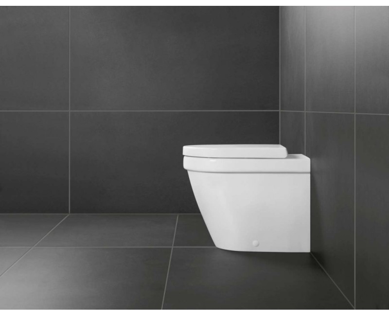 Piekaramais pods Villeroy & Boch Architectura CeramicPlus DirectFlush Rimfree Skalošana AquaReduct, vāks ar SoftClose, Balts 5690R0R1