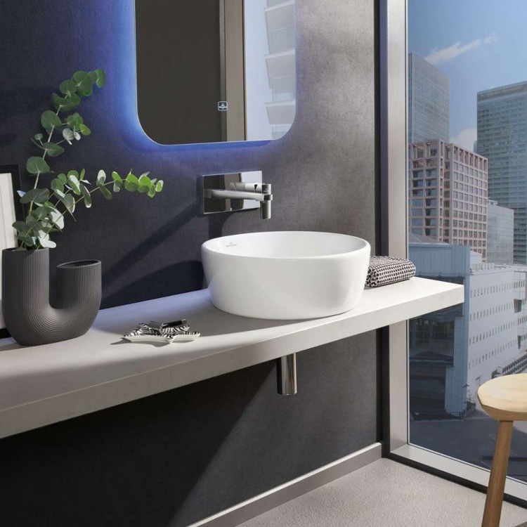 Vannas istabas izlietne Villeroy & Boch Architectura D45, Uz Virsmas, Balta 5A254601 Vannas istabas izlietne Villeroy & Boch Architectura D45, Uz Virsmas, Balta 5A254601