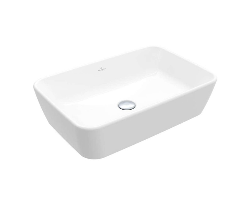 Раковина для ванной Villeroy & Boch Architectura 60x41 см, отделка CeramicPlus, накладная, белая 5A2760R1