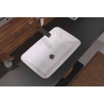 Vannas istabas izlietne Villeroy & Boch Architectura 57x37cm, CeramicPlus apdare, Iebūvējamā Balta 5A7760R1